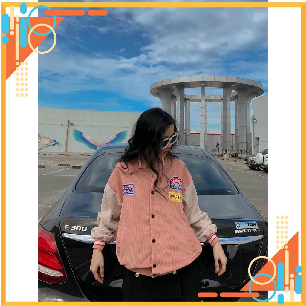 [FreeShip] Áo Khoác Bomber Nhung Cầu Vồng Chất Vải Mềm Mịn NV*** | BigBuy360 - bigbuy360.vn