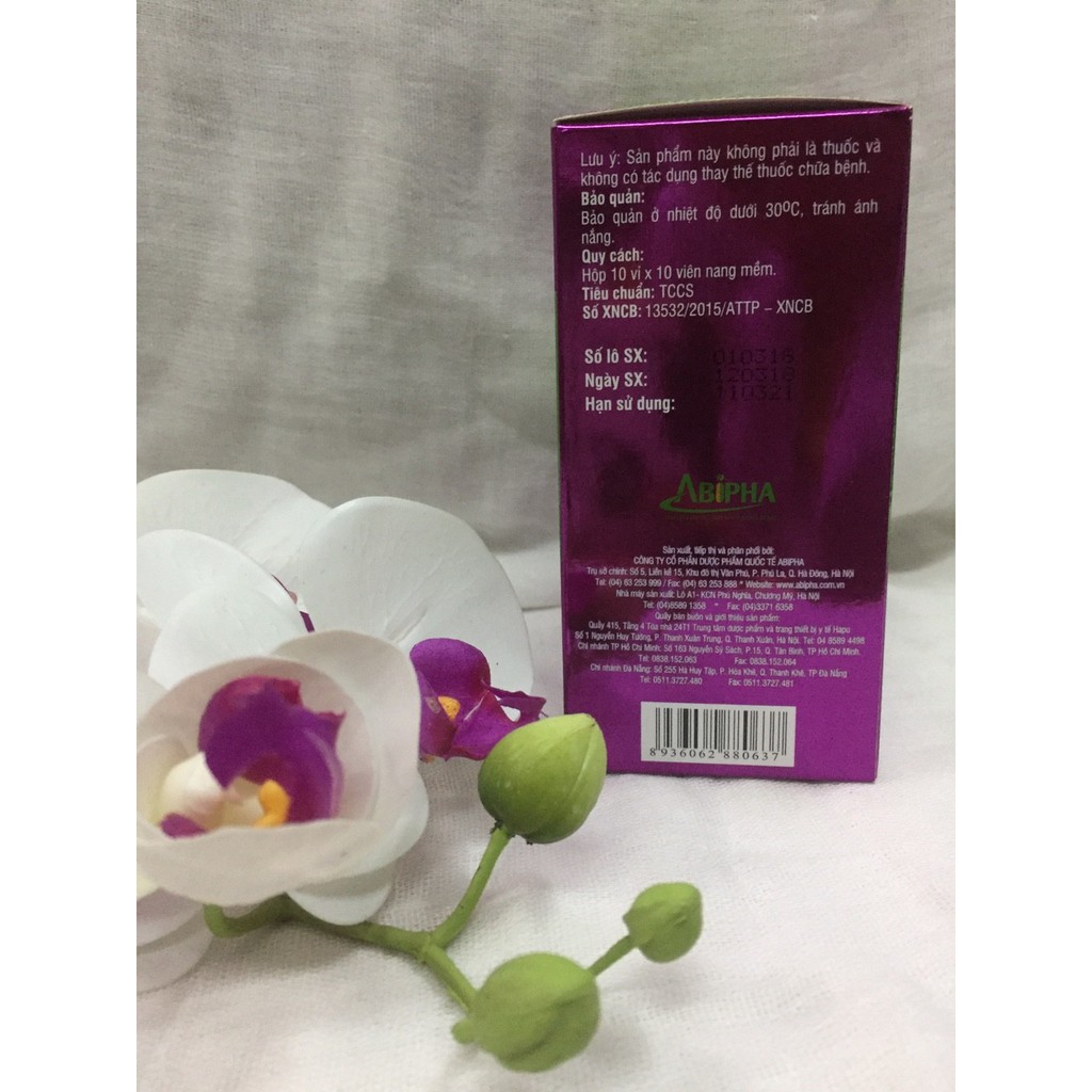 Viên uống hoạt huyết dưỡng não GINKGO 150 CoQ10 Abipha