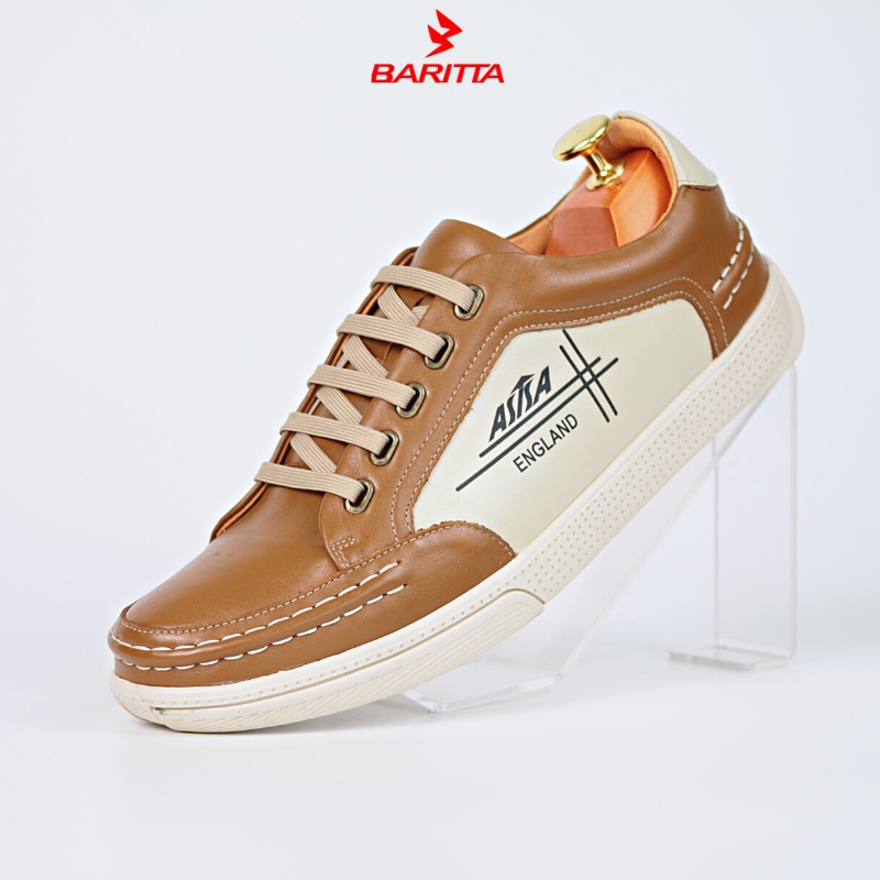 Giày SNEAKER nam ASISA da bò nguyên tấm 100% đế cao su đúc BH 12 tháng