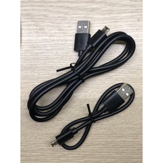 1 cáp sạc  nhanh usb micro Aukey (0,3cm)