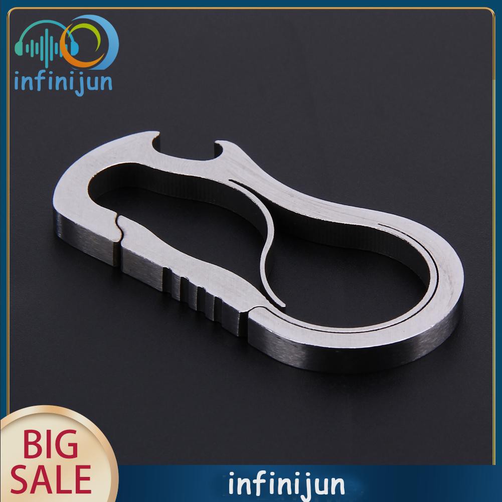 Móc Khóa Carabiner Bằng Hợp Kim Titanium