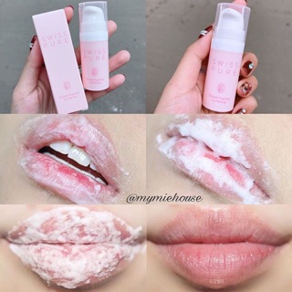 DETOX FOR LIP - TẨY TẾ BÀO CHẾT + THẢI ĐỘC TỐ CHO MÔI SWISSPURE Smooth Foaming Lip Peeling
