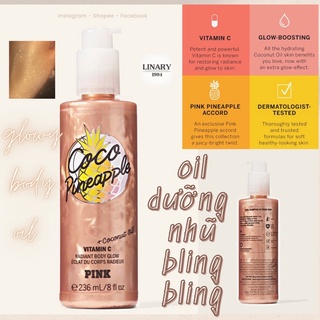 Body Oil Dầu dưỡng thể cấp ẩm Lin có sẵn