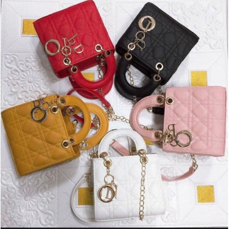 TÚI LADY DIOR KÈM PHỤ KIỆN SIZE 20