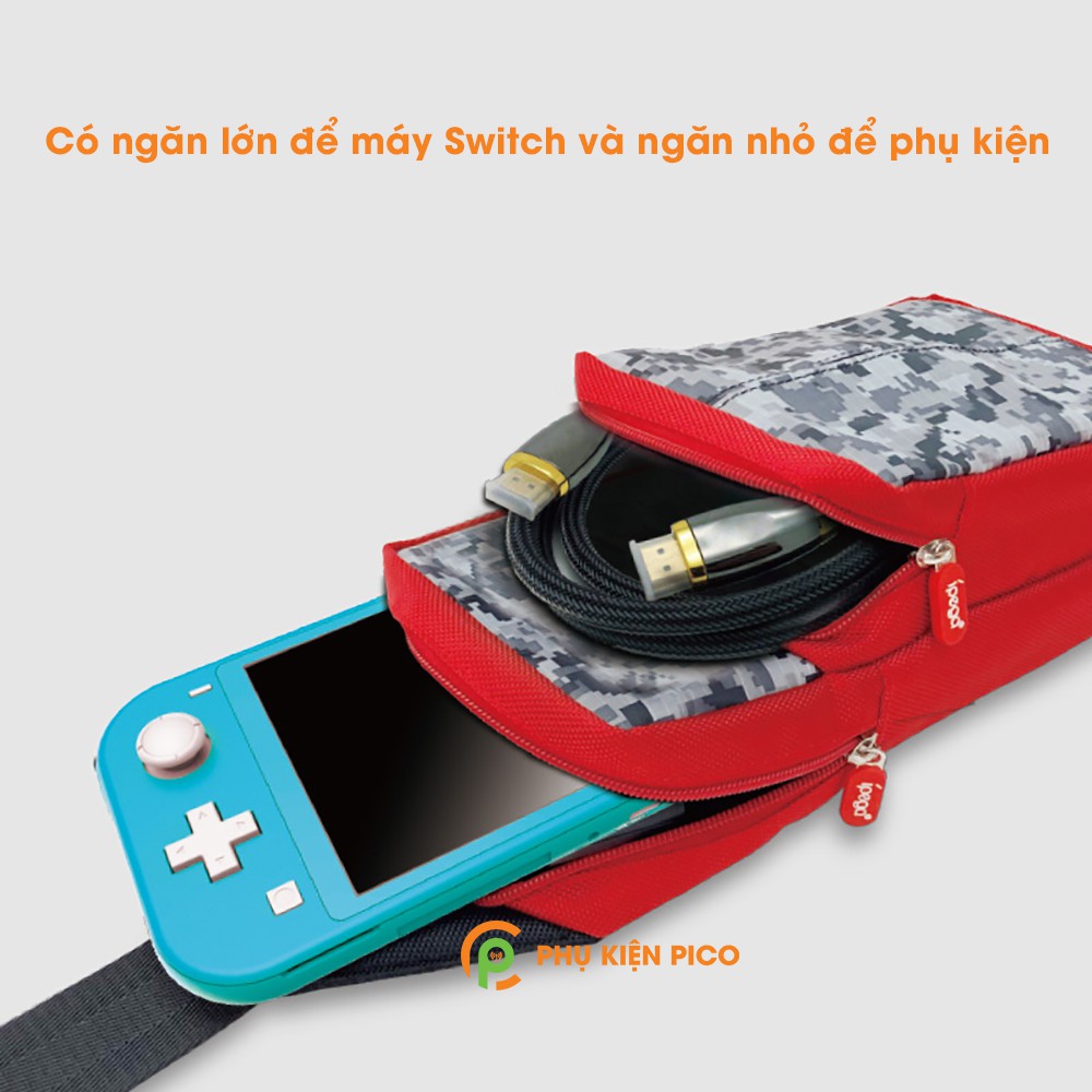 Túi đựng Nintendo Switch chính hãng ÍPega - Túi đeo chéo Nintendo Switch, Nintendo Switch Lite