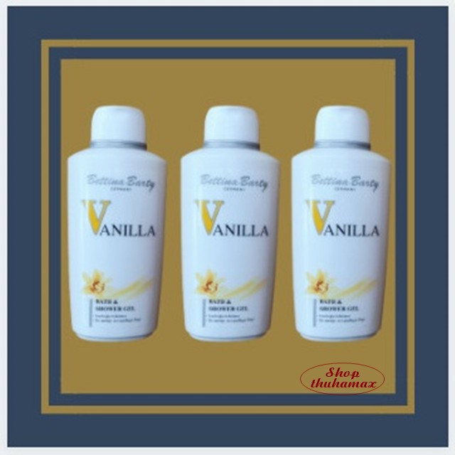 Sữa tắm dưỡng thể Vanilla 500ml hương thơm như nước hoa