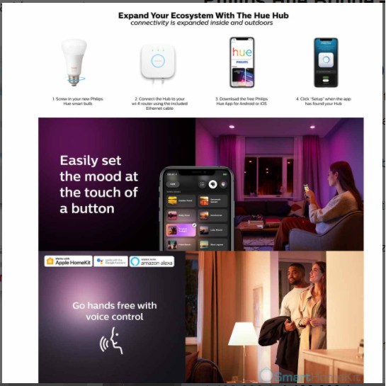 Thiết bị điều khiển trung tâm - Philips Hue Bridge