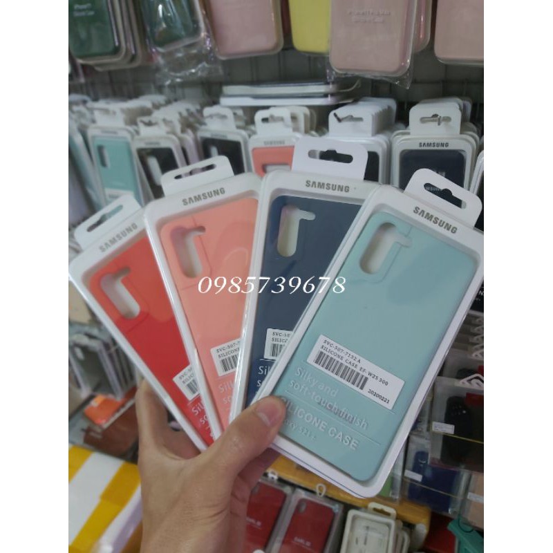 ốp lưng samsung S21/s21+/s21 ultra chống bám bẩn silicon cover