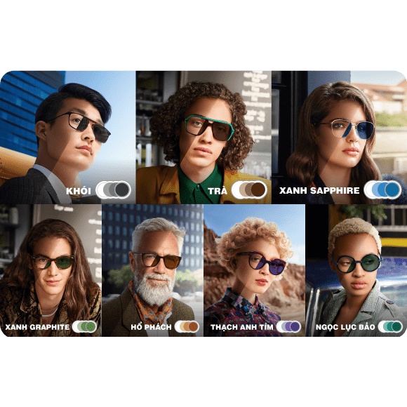 Tròng Kính đổi màu Pháp Essilor GEN 8 Transitions - LB Eyewear