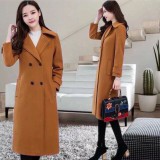 ÁO KHOÁC DẠ DÁNG DÀI PHỐI CỔ VEST SANG TRỌNG - QC380629
