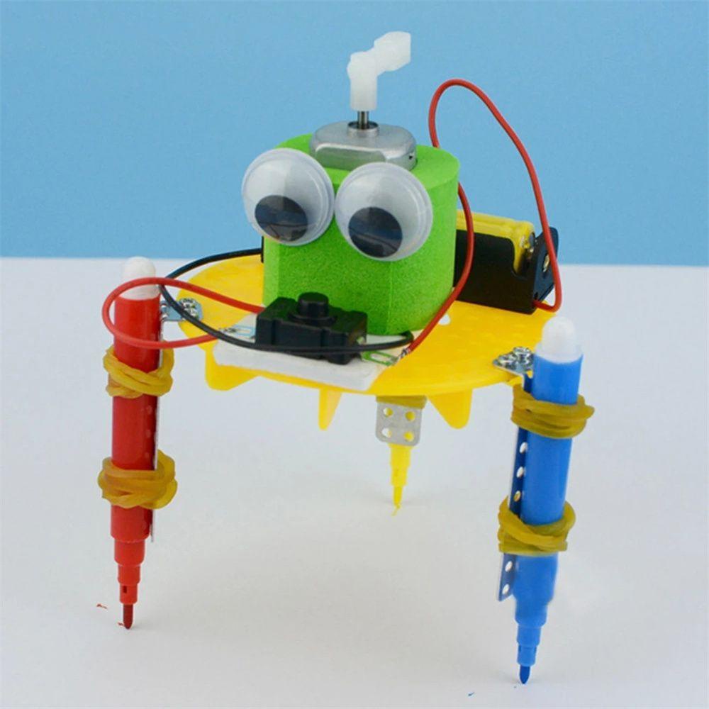 Đồ Chơi Robot Tự Lắp Ráp Phát Triển Trí Não Cho Bé