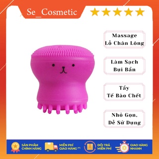 Cọ rửa mặt bạch tuộc- Cọ rửa mặt Massage