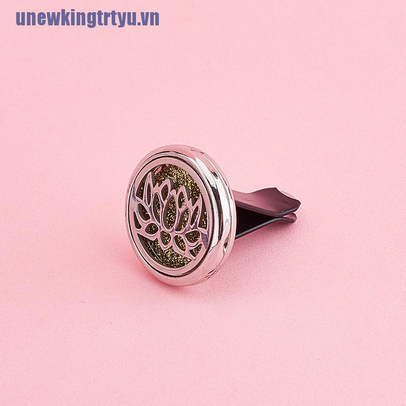 <gtrtyu>Aromatherapy Car Perfume Diffuser Aroma Diffuser Locket Air Freshener Vent Clip