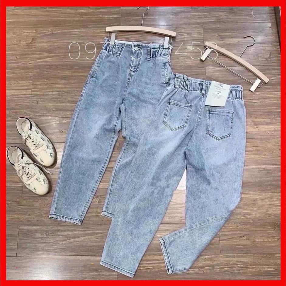 ⚡️SIÊU HOT⚡️QUẦN JEAN BAGGY CẠP CHUN TÔN VÒNG 3 - Hàng Bán Shop [Chuẩn Hàng Loại 1 Co Giãn Tốt)  ཾ