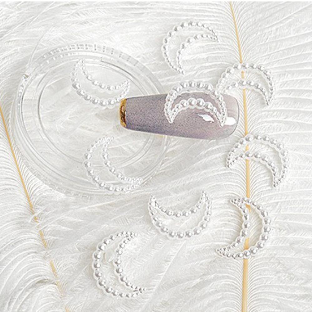 JARRED Phụ Kiện Đính Trang Trí Móng Tay 3D Nhiều Màu Sắc Phong Cách Nhật Bản