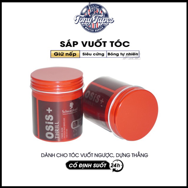 Sáp Vuốt Tóc Nam Osis Thrill 3 new version ( giữ nếp 12-14h) Dùng 8-10 tháng / keo xịt tóc / wax