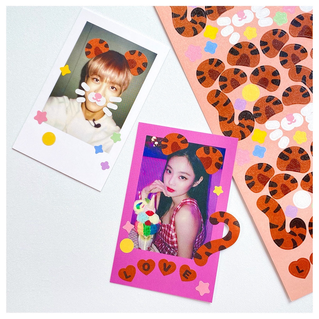 Miếng Dán Trang Trí Hình Mèo Dễ Thương