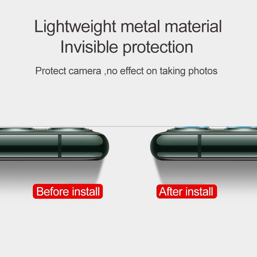 Kính Cường Lực Bảo Vệ Camera Sau Điện Thoại IPhone XR / 7 8 11 X XR XS Max Pro Plus