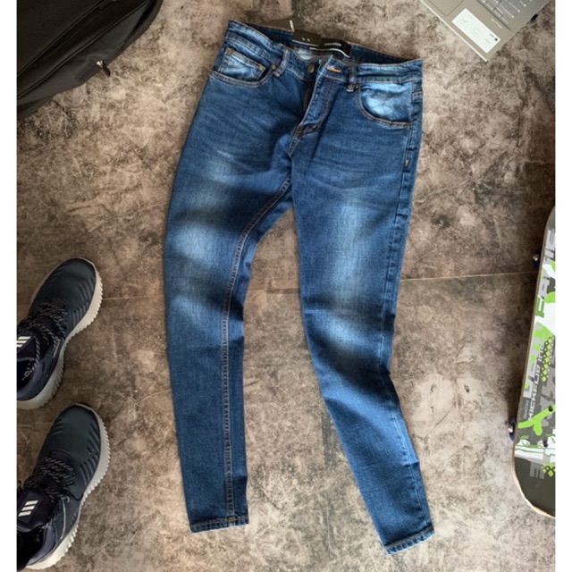 [Tặng 1 quần] Quần jean nam slimfit cơ bản ống đứng jean cao cấp | BigBuy360 - bigbuy360.vn
