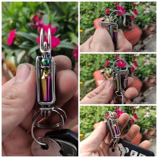 Móc khoá inox treo chìa khoá xe máy