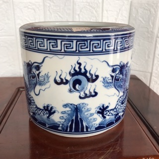 Bát hương sứ thờ Long Loan kích thước 12-22F