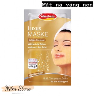 Mặt nạ vàng non luxus maske mit gold 10ml đức