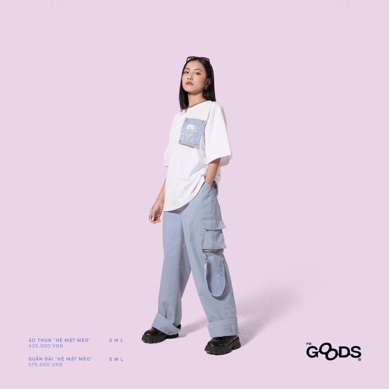 áo thun HỆ MẶT MÈO của fwgoods pass