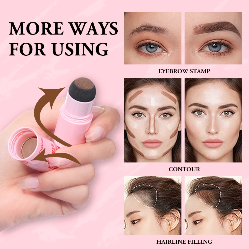 Bộ Dụng Cụ Khuôn In Tạo Dáng Lông Mày Tiện Dụng