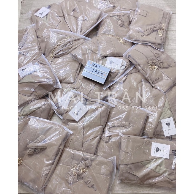 Áo mangto đai xích 289 | BigBuy360 - bigbuy360.vn