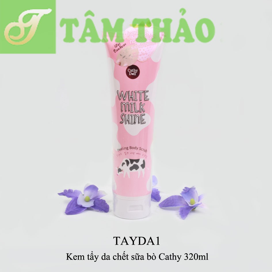 Kem tẩy da chết sữa bò Thái Lan Cathy 320ml 8858842037911
