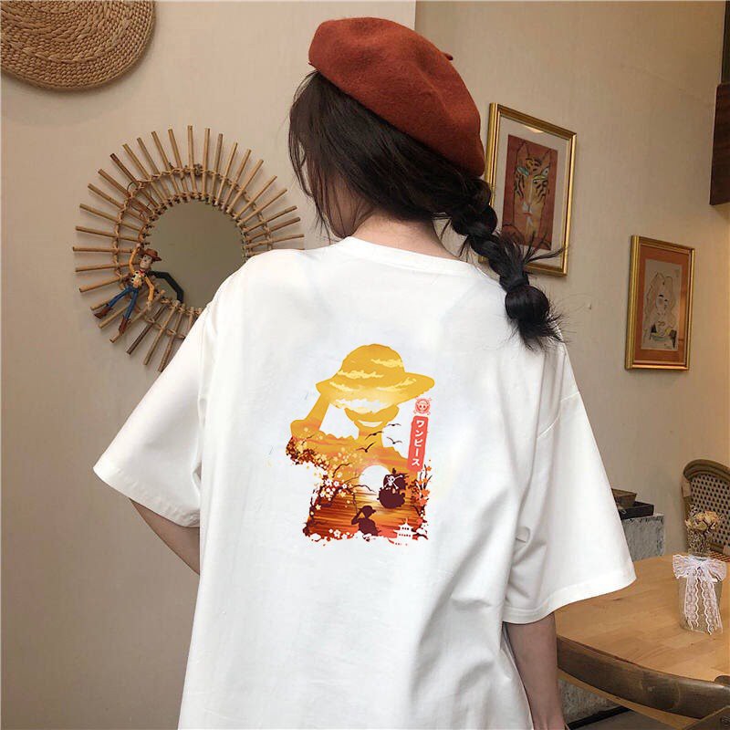 Áo thun form rộng tay lỡ Nhật Bản đẹp độc lạ vải dày mịn 2020T2361