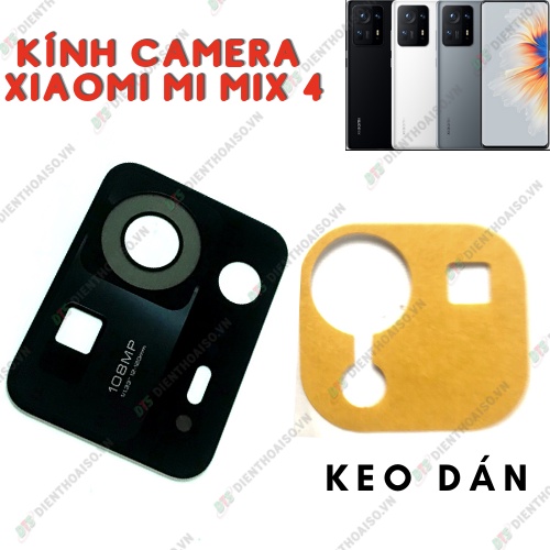 Mặt kính camera xiaomi mi mix 4 có sẵn keo dán