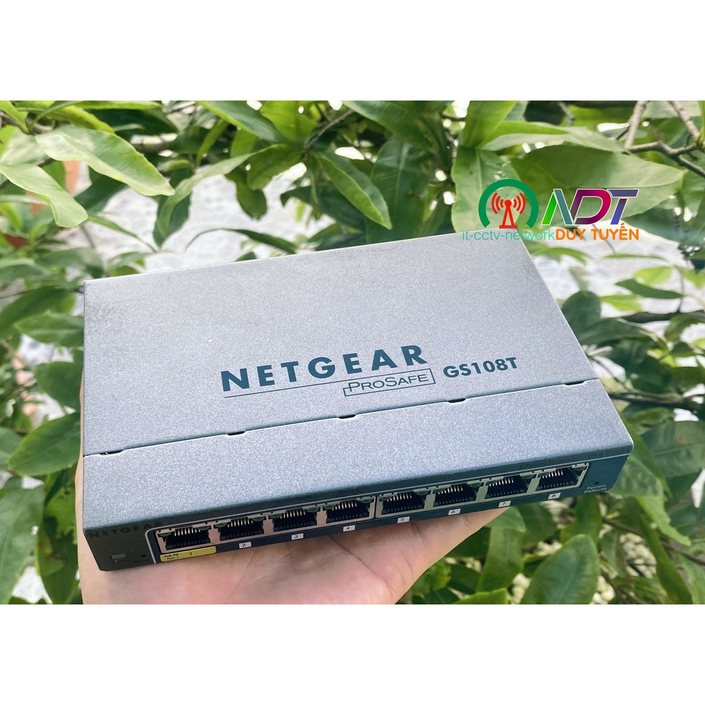 Bộ Chia Mang Lan Gigabit - NetGear ProSafe Plus   Switch Managed  , chia vlan , có quản lý