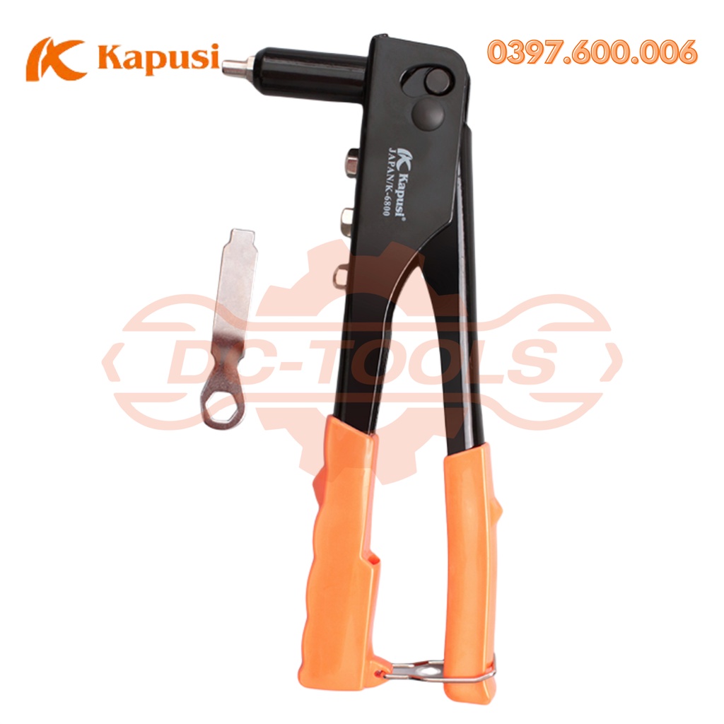 KÌM KỀM RÚT ĐINH 9,5 240mm KAPUSI K-6800 CHÍNH HÃNG DC TOOLS