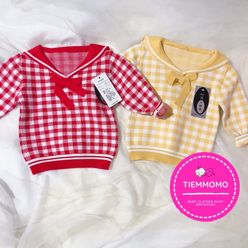 Áo khoác len cadigan QC mới nhất 2020 bé trai bé gái