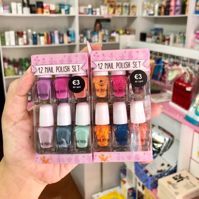 Set sơn móng tay cho bé