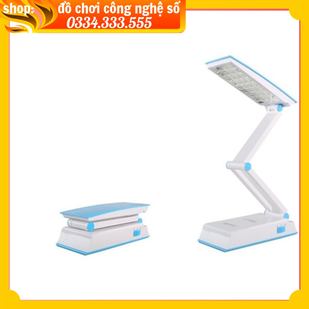 Đèn Bàn Sạc Điện LED Gấp Gọn Kamisafe-6653C [CAM KẾT LOẠI 1]