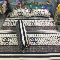 TRỌN BỘ GA GIƯỜNG COTTON POLY LỤA