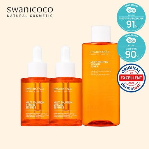 [MẪU MỚI] TINH CHẤT DƯỠNG TRẮNG DA Swanicoco Multi Solution Vitamin Essence | BigBuy360 - bigbuy360.vn
