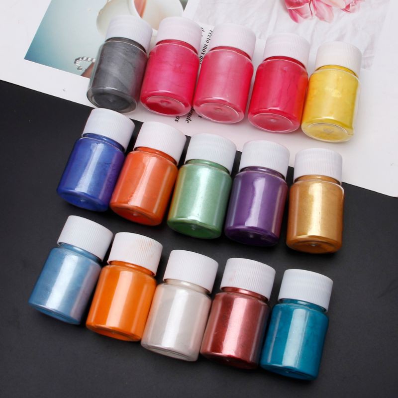 Bột đắp mica 15 màu sắc chuyên dụng