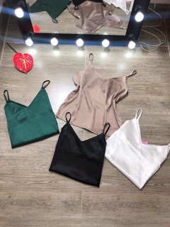 Áo 2 dây lụa