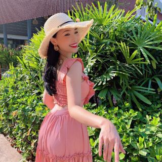 Đầm voan maxi