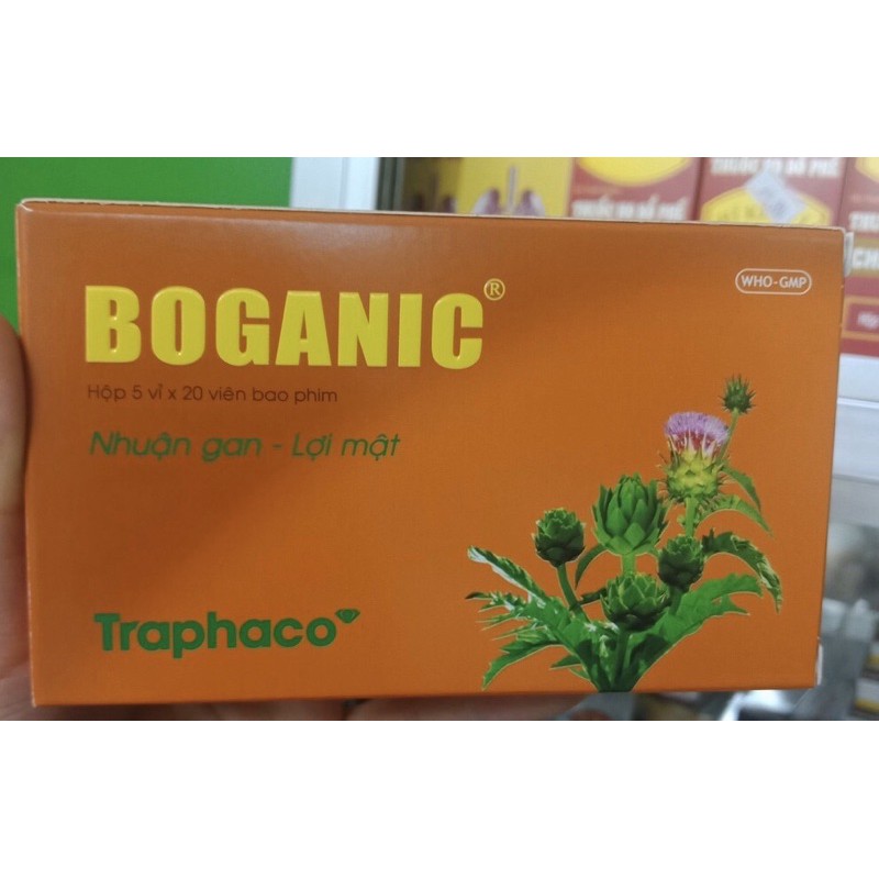 Bổ gan Boganic của Traphaco chính hãng bao phim