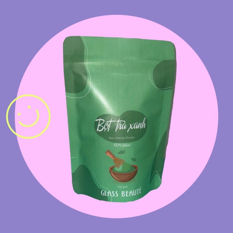 BỘT TRÀ XANH MATCHA - GLASS BEAUTE