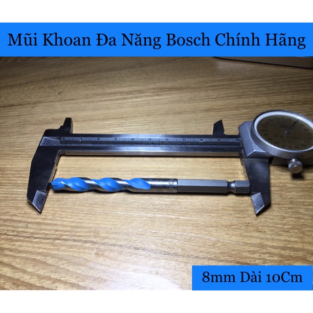 Mũi Khoan  Bosch Chuyên Khoan Tường, Gạch Men  Chính Hãng 8mm