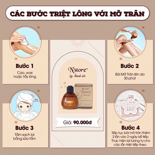 MỠ TRĂN NGUYÊN CHẤT TRIỆT LÔNG  N'STORE