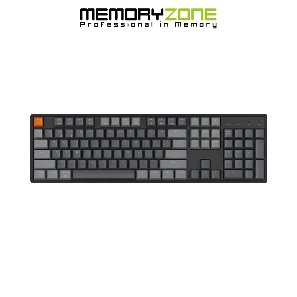Bàn phím cơ không dây Keychron K10 Aluminum Led RGB HotSwap Gateron G Pro Switch
