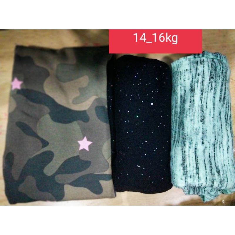 Quần legging bé gái set 2c