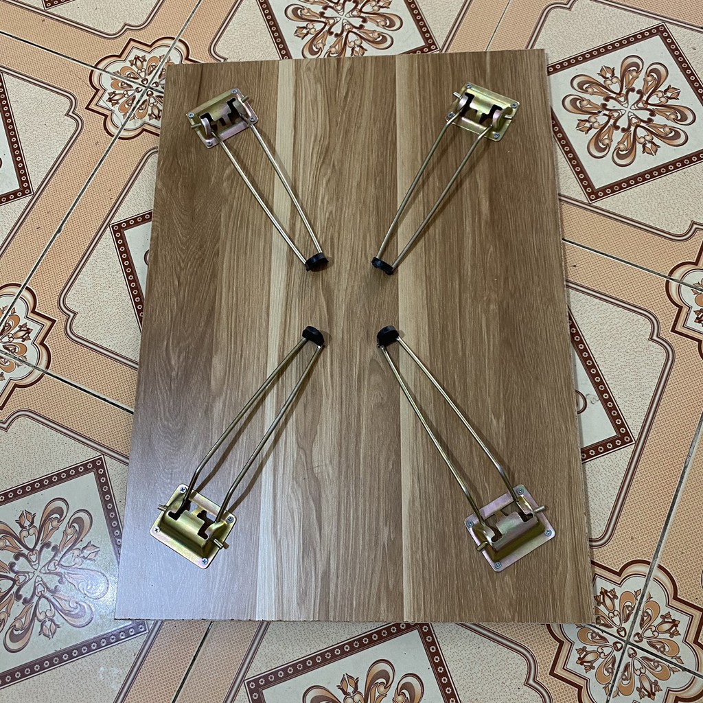 Bàn học sinh ☀️FREESHIP ☀️ bàn sinh viên gấp gọn màu Vân Gỗ kích thước 40/60 cm | BigBuy360 - bigbuy360.vn