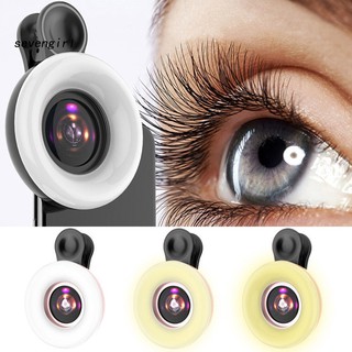 Đèn chiếu sáng phụ macro kẹp điện thoại hỗ trợ chụp ảnh